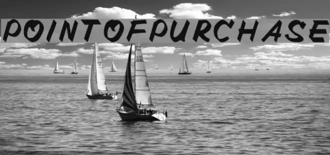 POINTOFPURCHASE Font examples