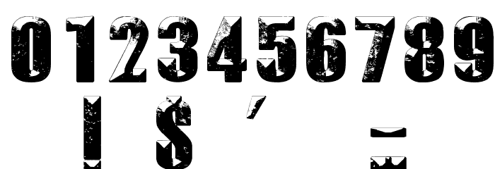 POLAR VORTEX Font OTHER CHARS