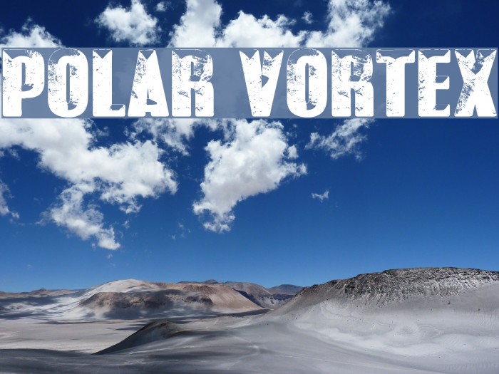 POLAR VORTEX Font examples
