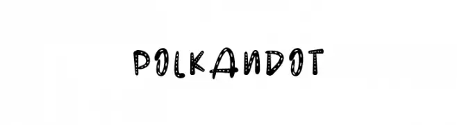 POLKANDOT  नि: शुल्क फ़ॉन्ट्स डाउनलोड