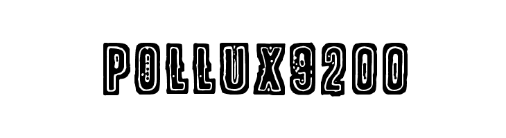 POLLUX9200  Frei Schriftart Herunterladen