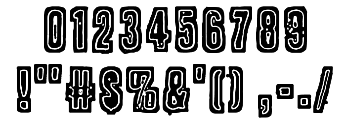 POLLUX9200 Font OTHER CHARS