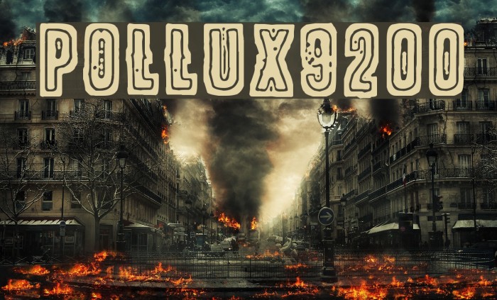 POLLUX9200 Font examples