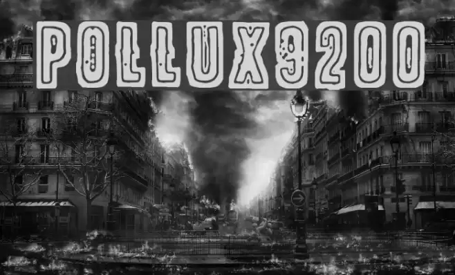 POLLUX9200 Schriftart examples