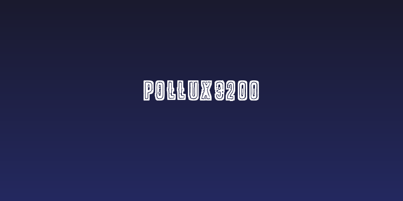POLLUX9200 Social Header