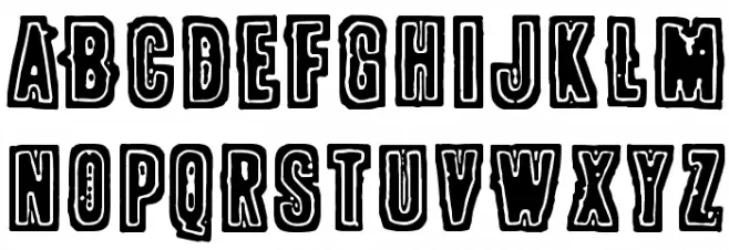 POLLUX9200 Schriftart Kleinbuchstaben