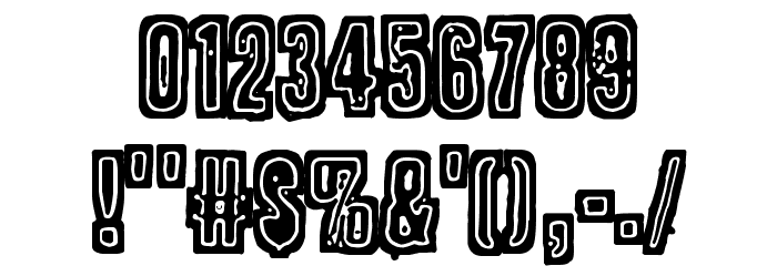 POLLUX9201 Font OTHER CHARS