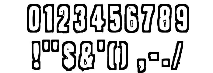 POLLUX9300 Font OTHER CHARS