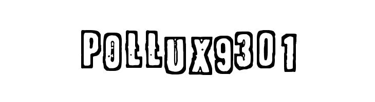POLLUX9301  Free Fonts Download
