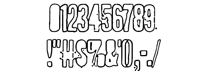 POLLUX9401 Font OTHER CHARS