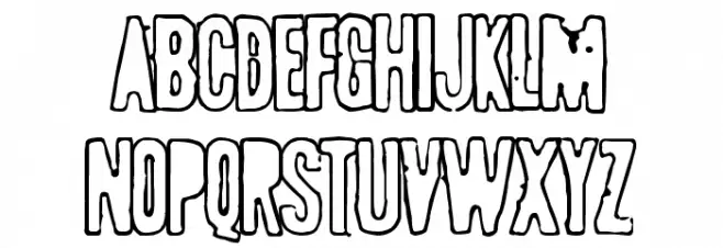 POLLUX9401 Schriftart Groß