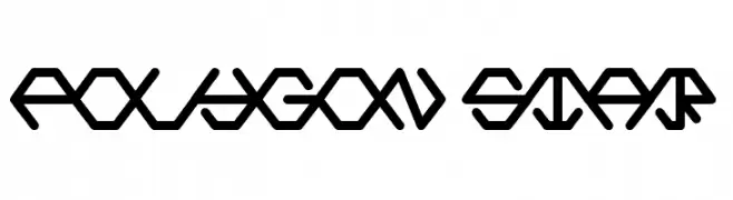 POLYGON STAR  Fuentes Gratis Descargar