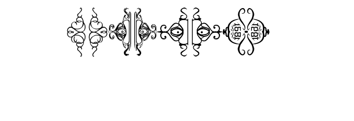 POMEROLE Font OTHER CHARS