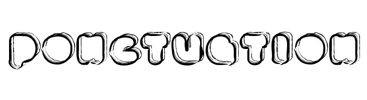 PONCTUATION  Frei Schriftart Herunterladen