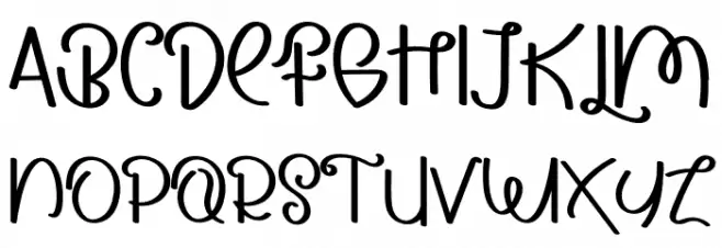 POPCORNRegular Font Litere mici