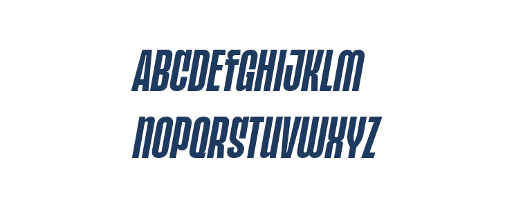 POPFINE Italic Italic Lowercase