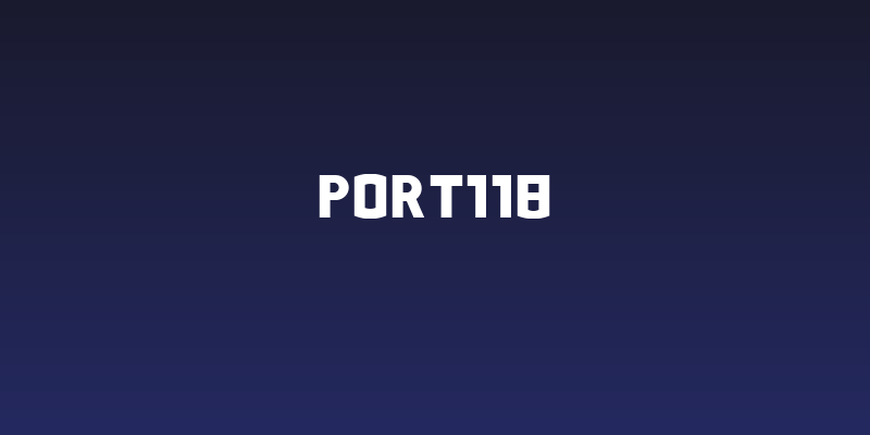 PORT118 Social Header