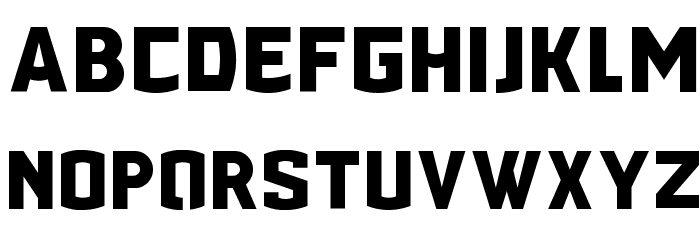 PORT118 Font LOWERCASE