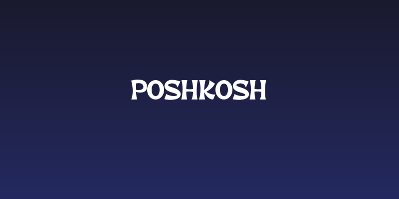 POSHKOSH Social Header