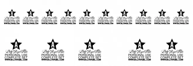 POSTERS ITALIC PERSONAL USE Bold Italic Font OTHER CHARS