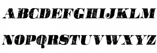 POSTERS ITALIC PERSONAL USE Bold Italic Schriftart Groß