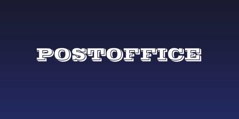 POSTOFFICE Social Header