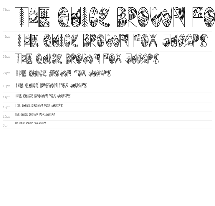 POWER OF NATURE Waterfall