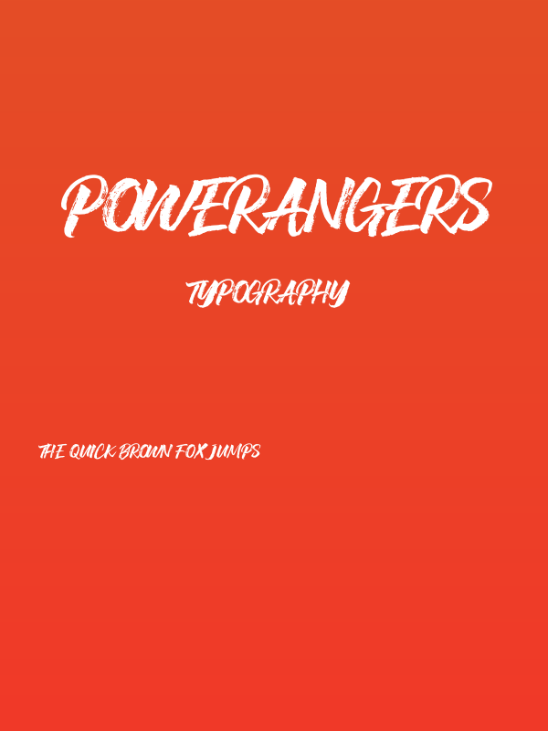 POWERANGERS Poster