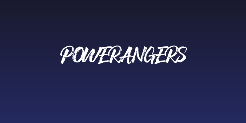 POWERANGERS Social Header