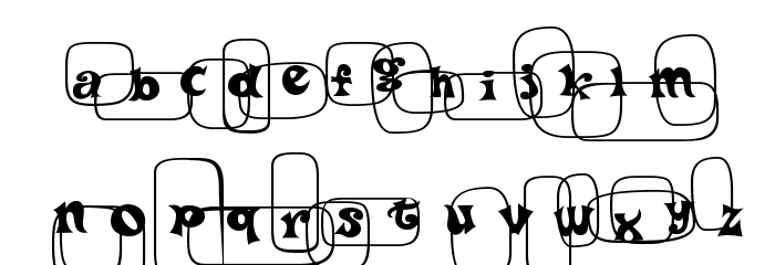 Po Beef Font LOWERCASE