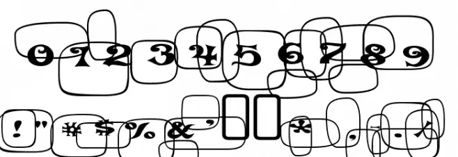 PoBeef-Regular Font OTHER CHARS