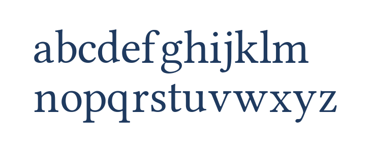 Pochaevsk Regular Lowercase