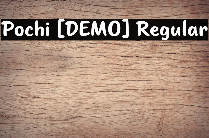 Pochi [DEMO] Regular Example 1