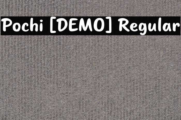 Pochi [DEMO] Regular Example 2
