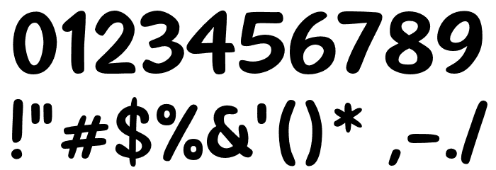 PochiDEMO-Regular Font OTHER CHARS