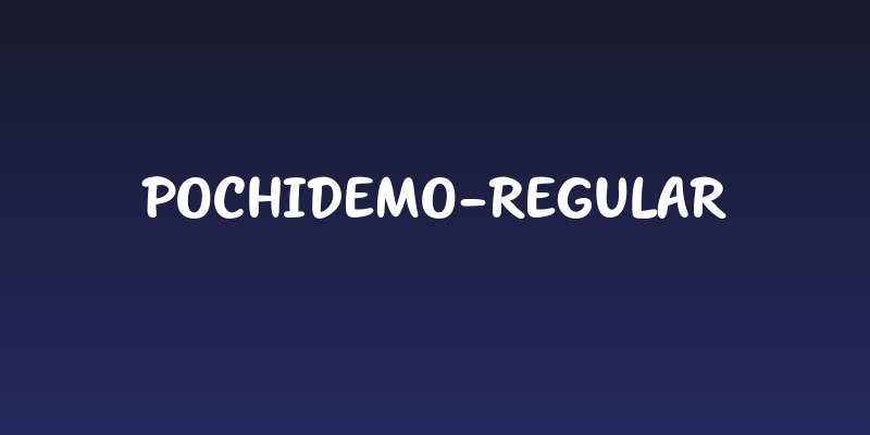 PochiDEMO-Regular Social Header