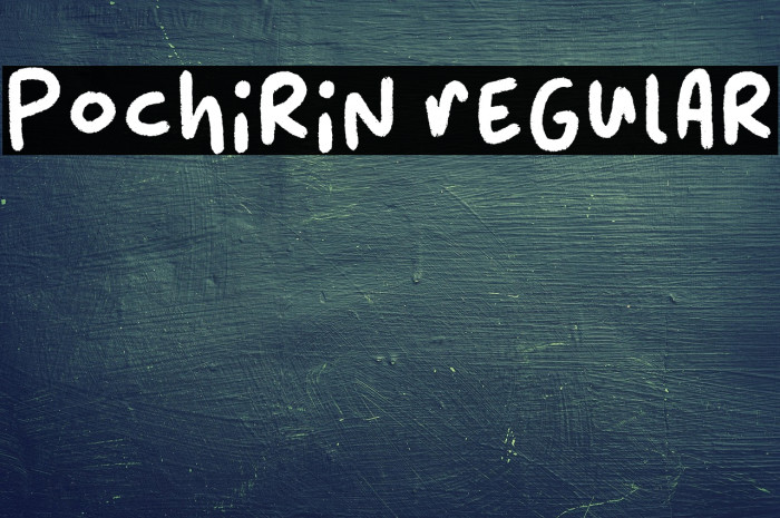 Pochirin Regular Example 3