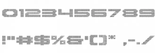 Pocket Ball 3D Font OTHER CHARS