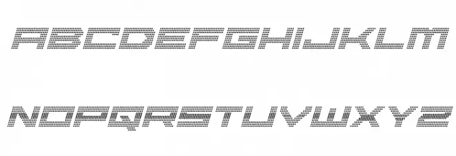 Pocket Ball Condensed Italic خط أحرف صغيرة