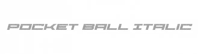 Pocket Ball Italic  baixar fontes gratis