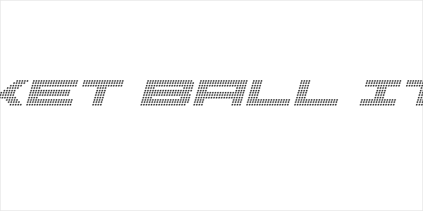 Pocket Ball Italic Logo