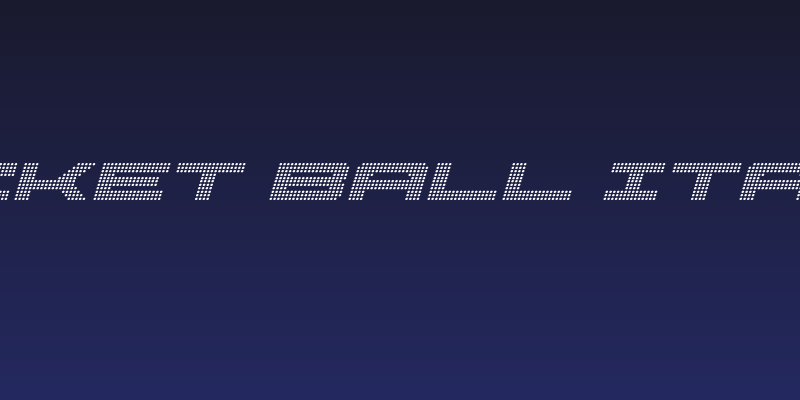 Pocket Ball Italic Social Header