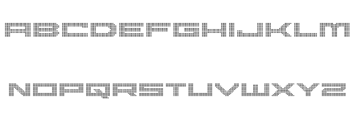 Pocket Ball Font LOWERCASE