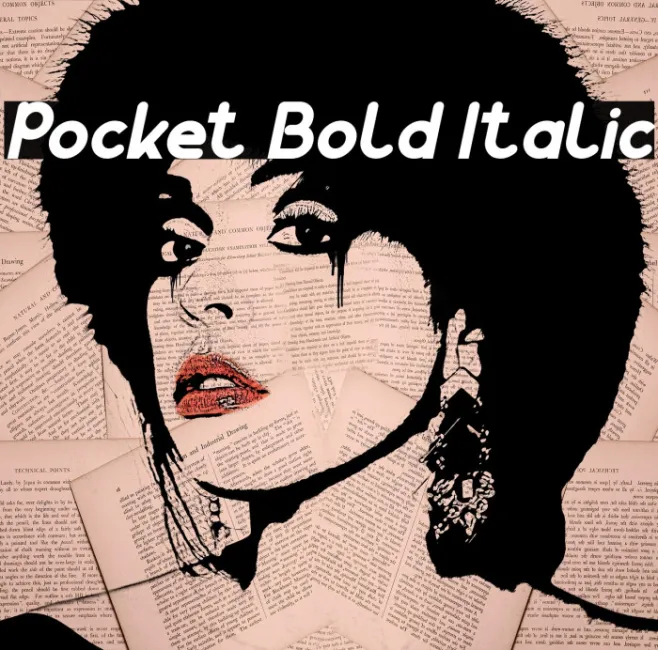 Pocket Bold Italic Example 1
