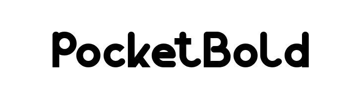Pocket Bold  Free Fonts Download