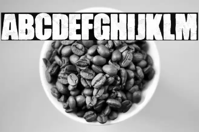 Pocket Change Font examples