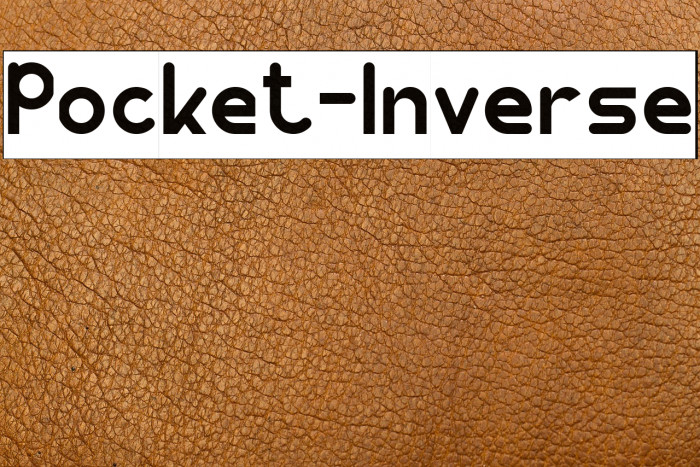 Pocket-Inverse Example 3