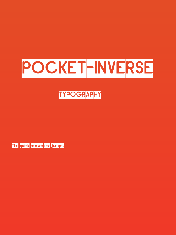 Pocket-Inverse Poster