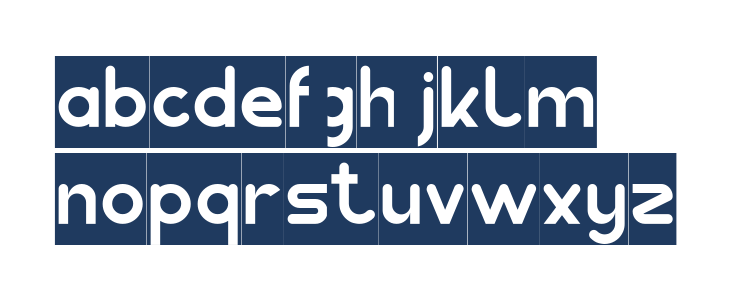 Pocket-Inverse Lowercase