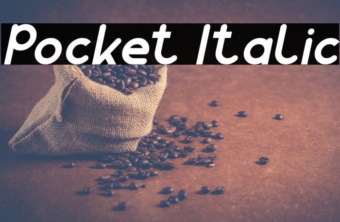 Pocket Italic Example 3